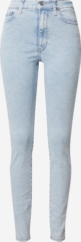 Skinny Jean 'SYLVIA HIGH RISE SKINNY' Tommy Jeans en bleu : devant