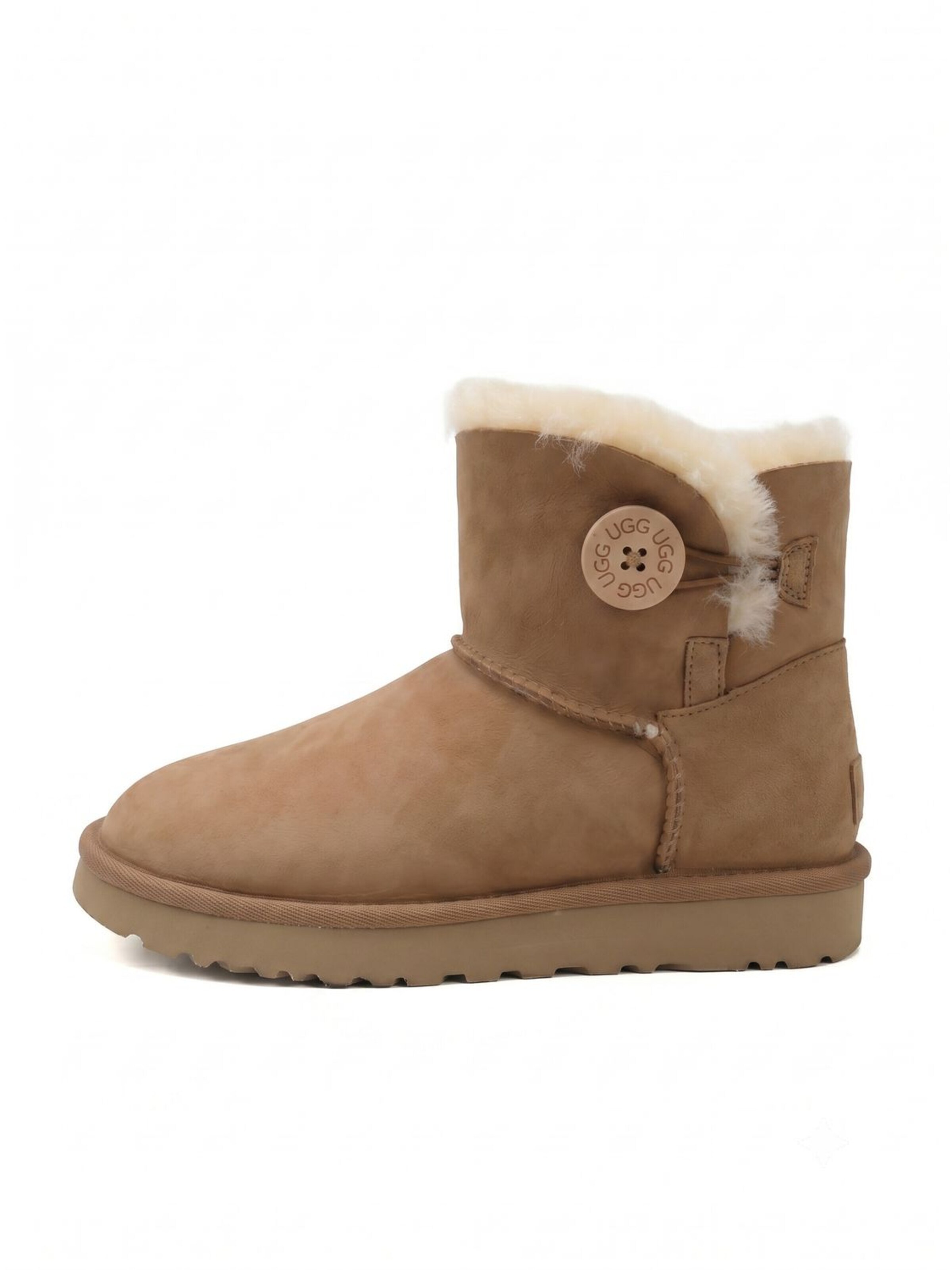 UGG Boots 'UGG Mini Bailey Button II'‌‌‌‌‌‌‌‌ in Braun: Vorderseite