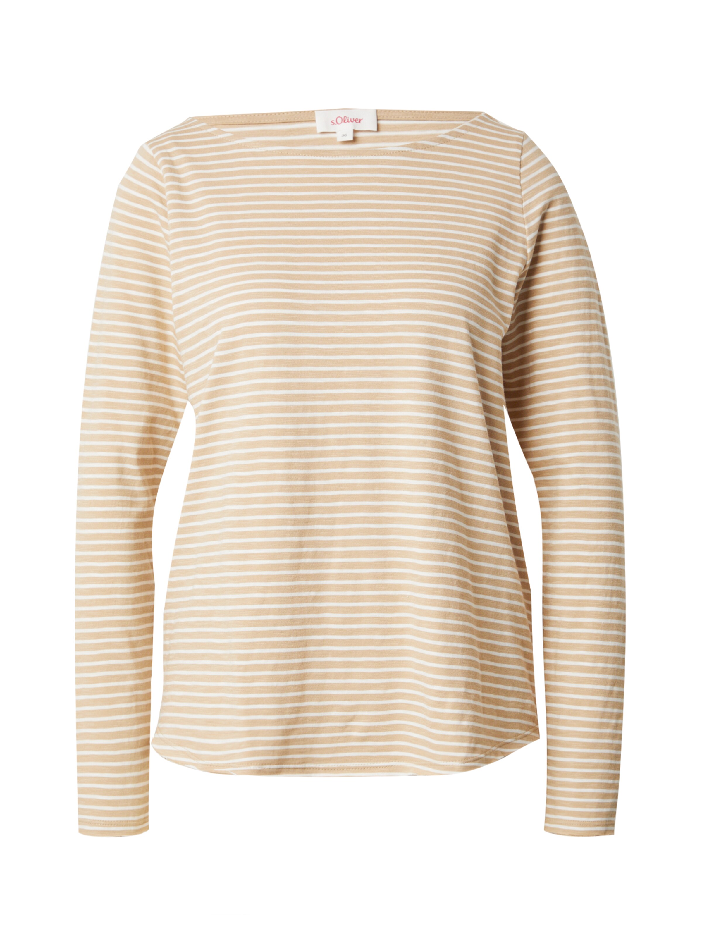 s.Oliver Shirt in Beige: Vorderseite