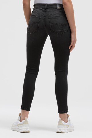 Soccx Slimfit Jeans MIRA Slim Fit in Schwarz: Vorderseite