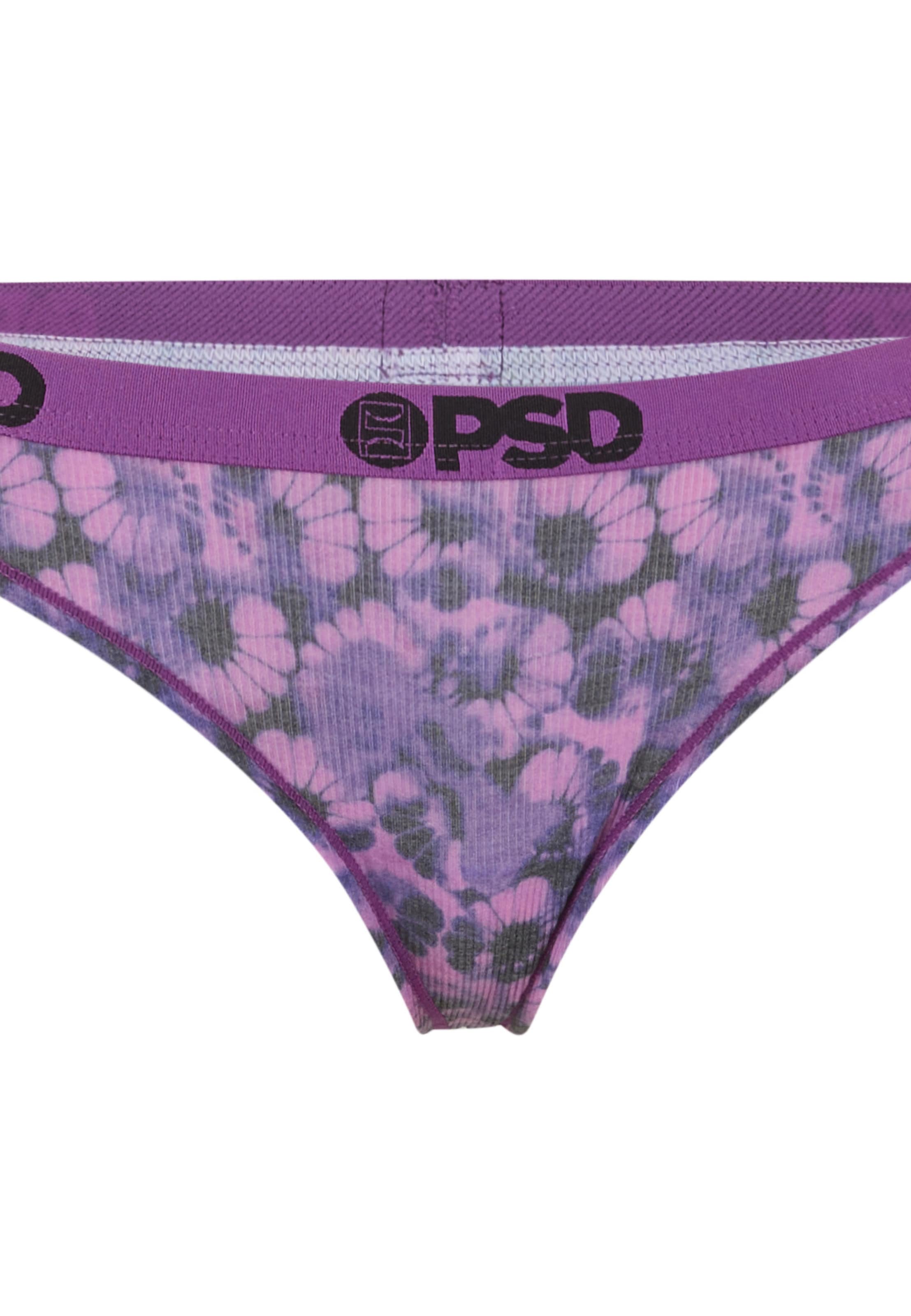 PSD Panty 'PETAL RIBBED ' in Purple
