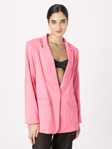 Blazer Nasty Gal en rose : devant