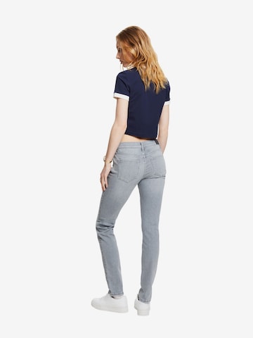 ESPRIT Slimfit Jeans in Grau