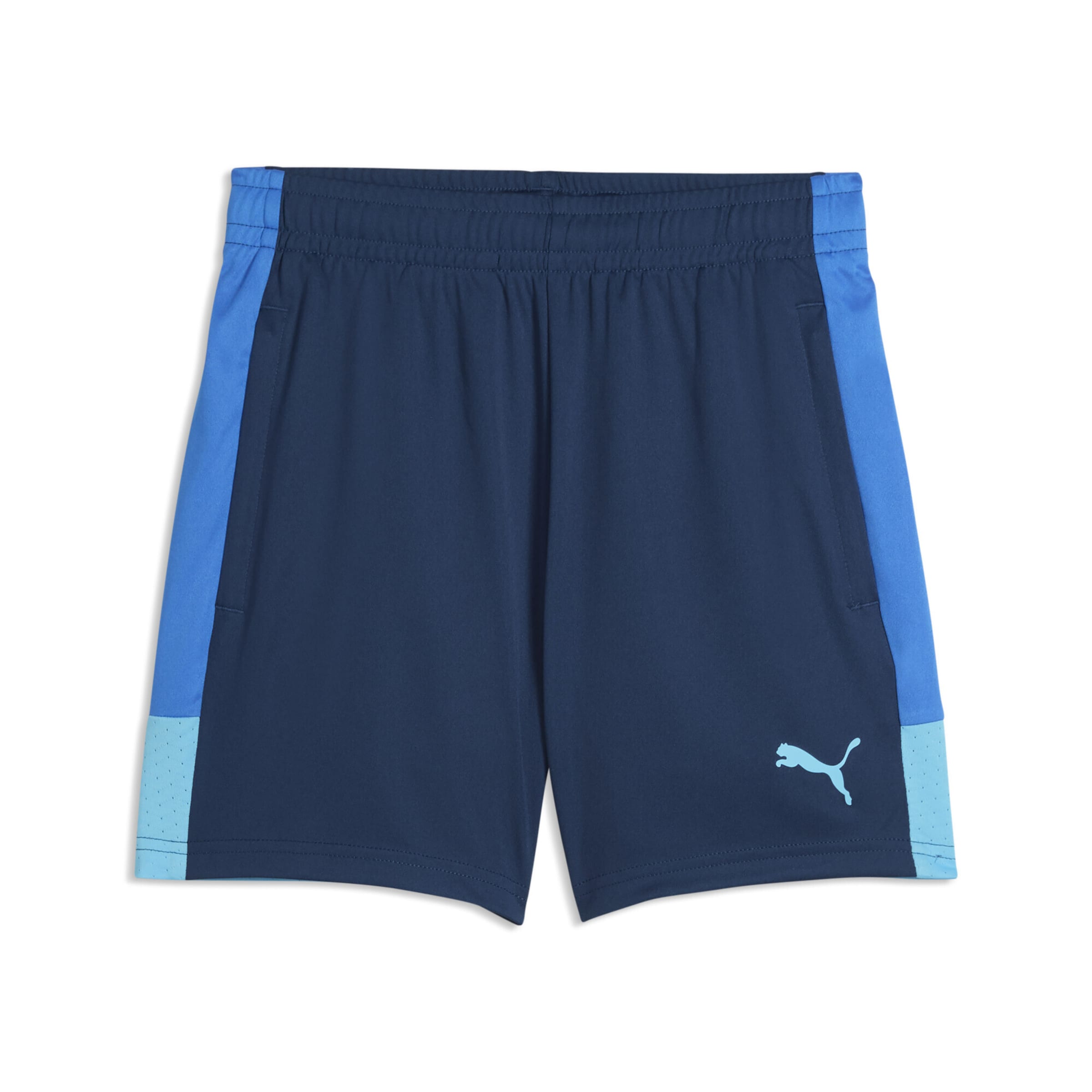 PUMA Regular Sportbroek in Blauw: voorkant
