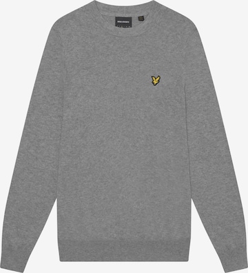 Pull-over Lyle & Scott en gris : devant