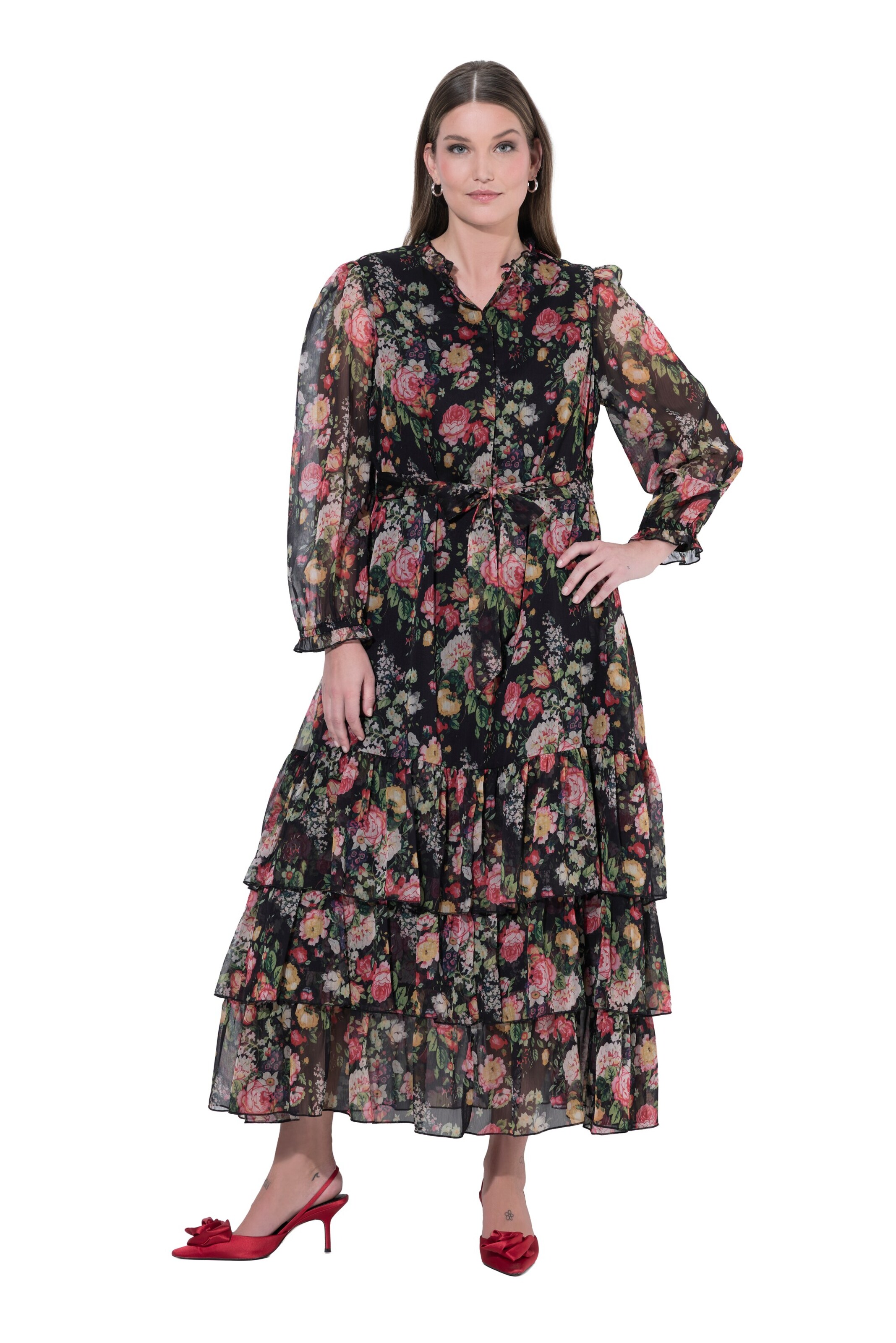 Ulla Popken Kleid in Schwarz