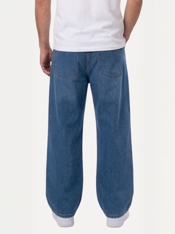 regular Pantaloni ' Performance ' di TEESHOPPEN in blu: dietro