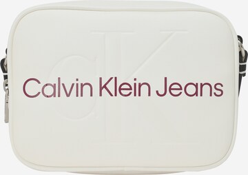 Calvin Klein Jeans - Mala de ombro em branco