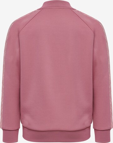 Hummel Athletic Zip-Up Hoodie 'Trick' in Pink