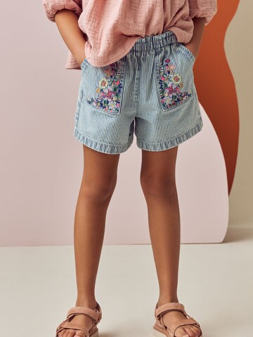 Next Regular Trousers in Blue: front