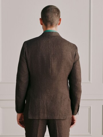 Next Slim Fit Sakko in Braun