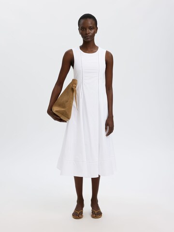 Robe SELECTED en blanc