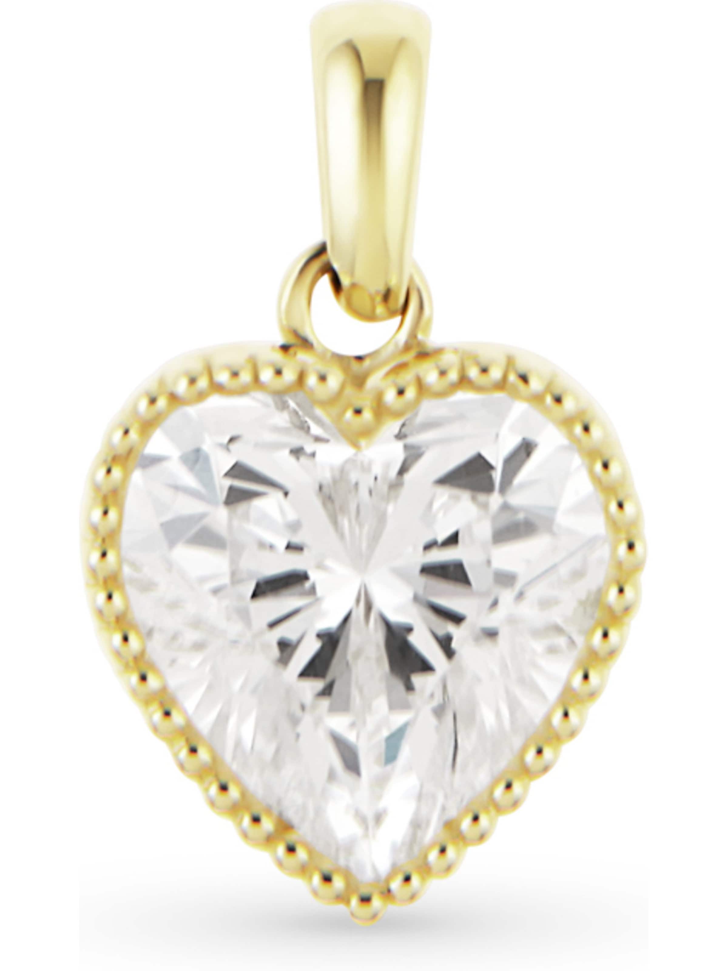 FAVS Anhänger in gold, Produktansicht