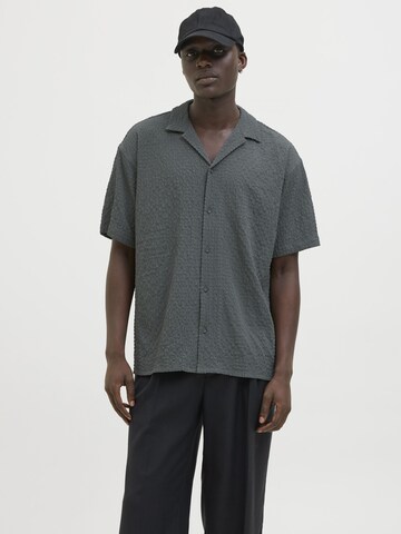 JACK & JONES Comfort Fit Skjorte i grøn: forside