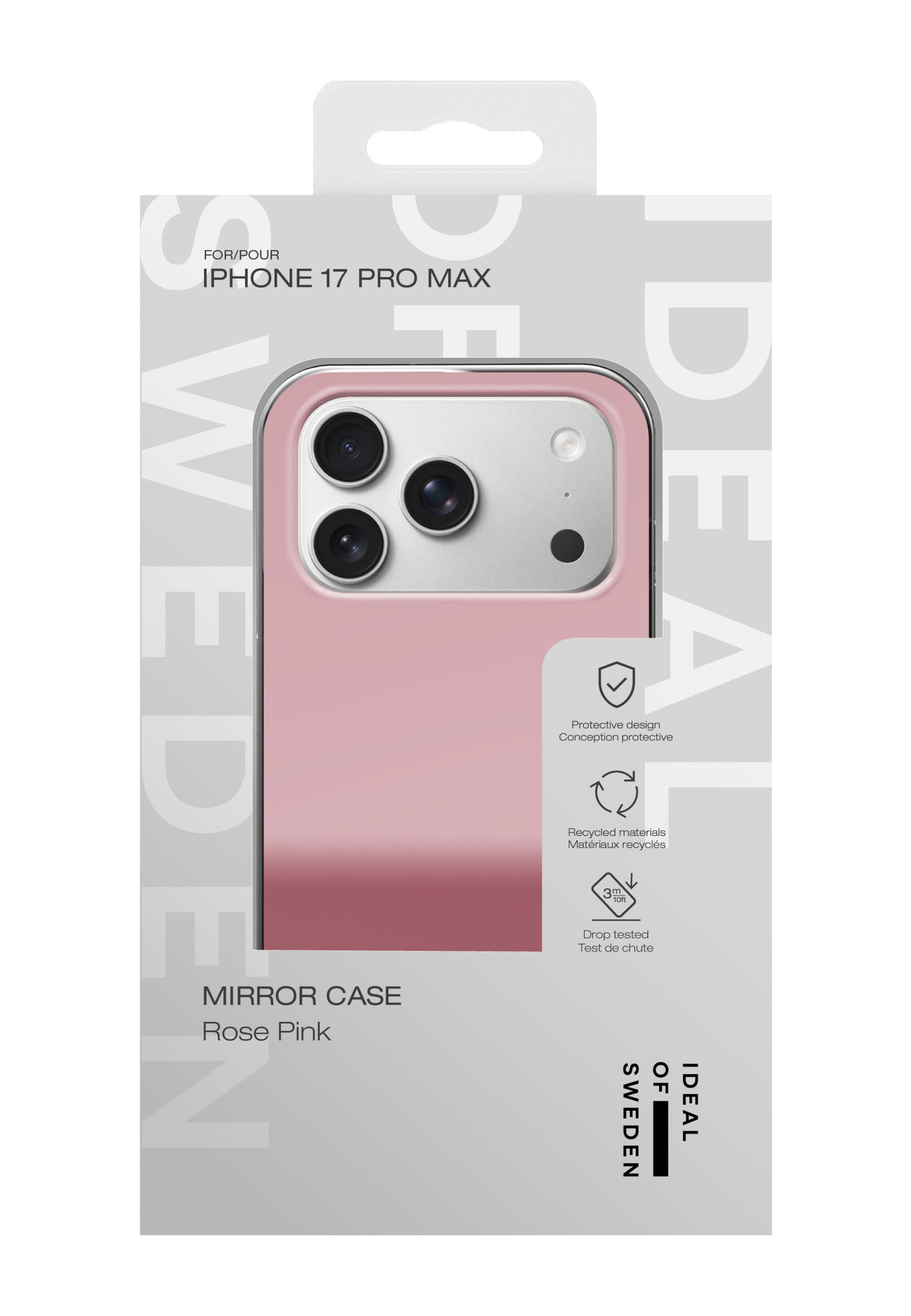 Custodia per smartphone 'iPhone 17 Pro Max' di iDeal of Sweden in rosa
