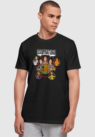 ABSOLUTE CULT T-Shirt 'Scooby - Natural Characters' in Schwarz: Vorderseite