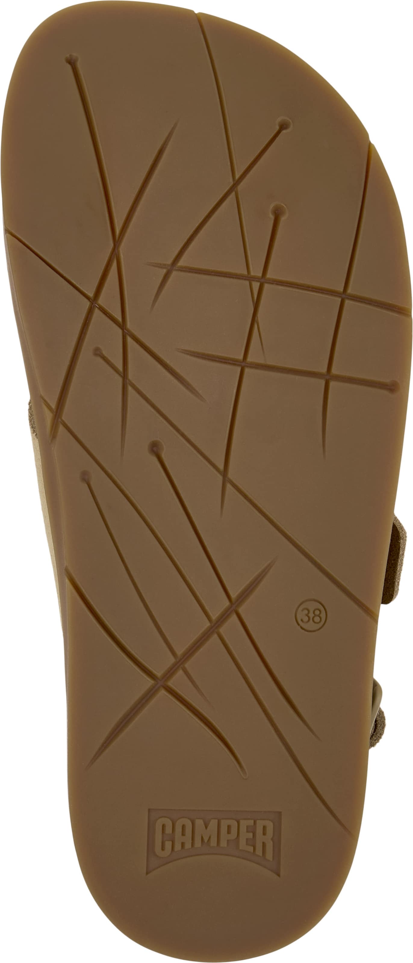 CAMPER Sandaal 'Lluc Sandal' in Bruin