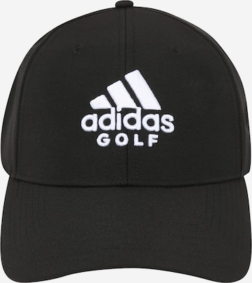 ADIDAS GOLF Sportpet in Zwart: voorkant