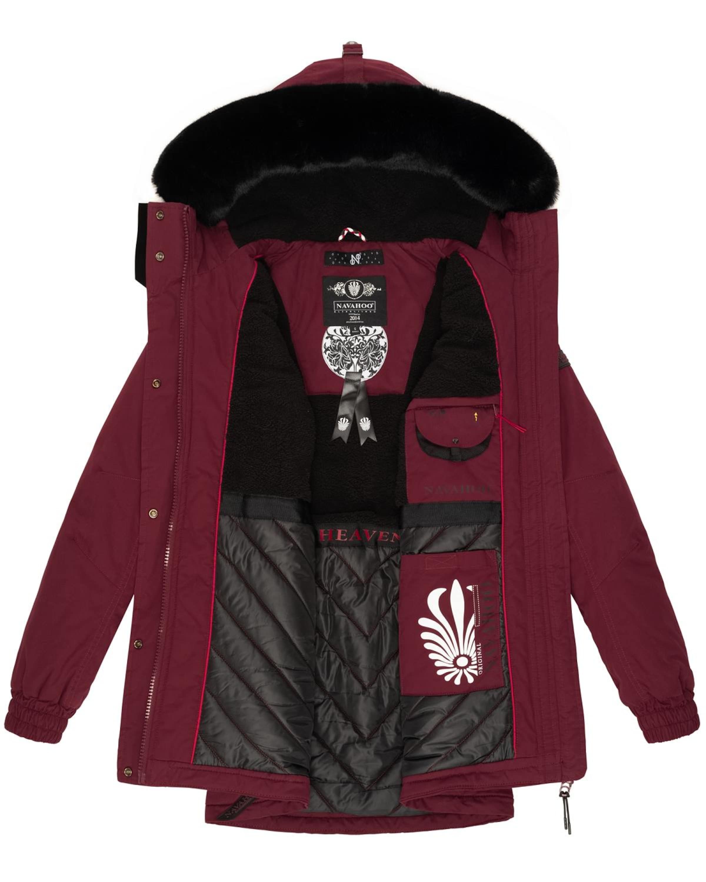 Parka d’hiver NAVAHOO en rouge