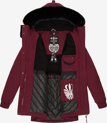 Parka invernale di NAVAHOO in rosso