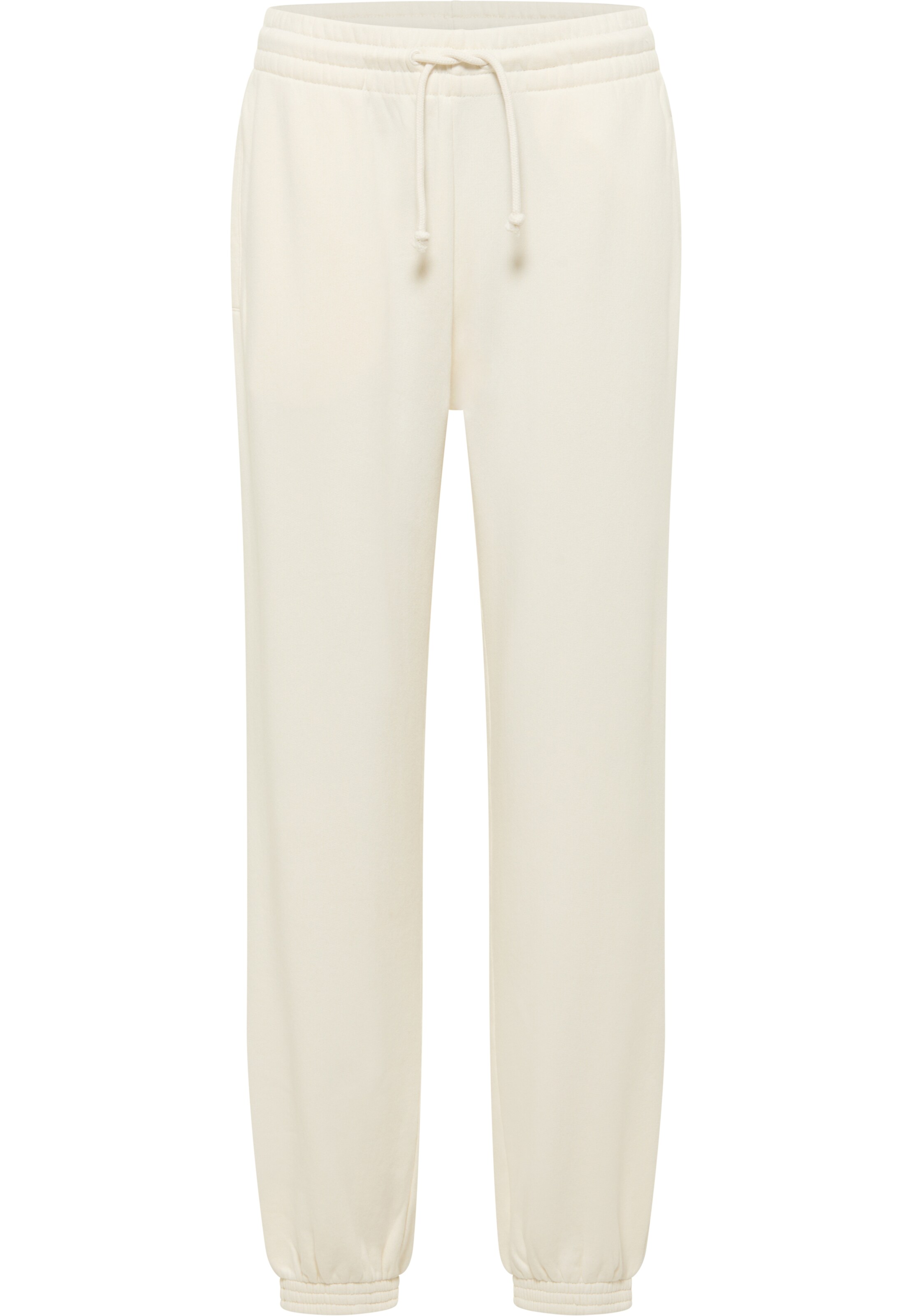 MUSTANG Tapered Pants 'Nucia' in White: front