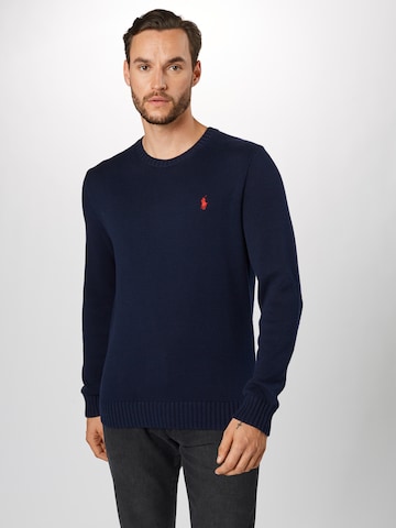 Regular fit Pullover 'LSCNPP7GG' di Polo Ralph Lauren in blu: frontale