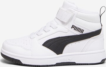 Sneaker 'Rebound V6' de la PUMA pe alb: față