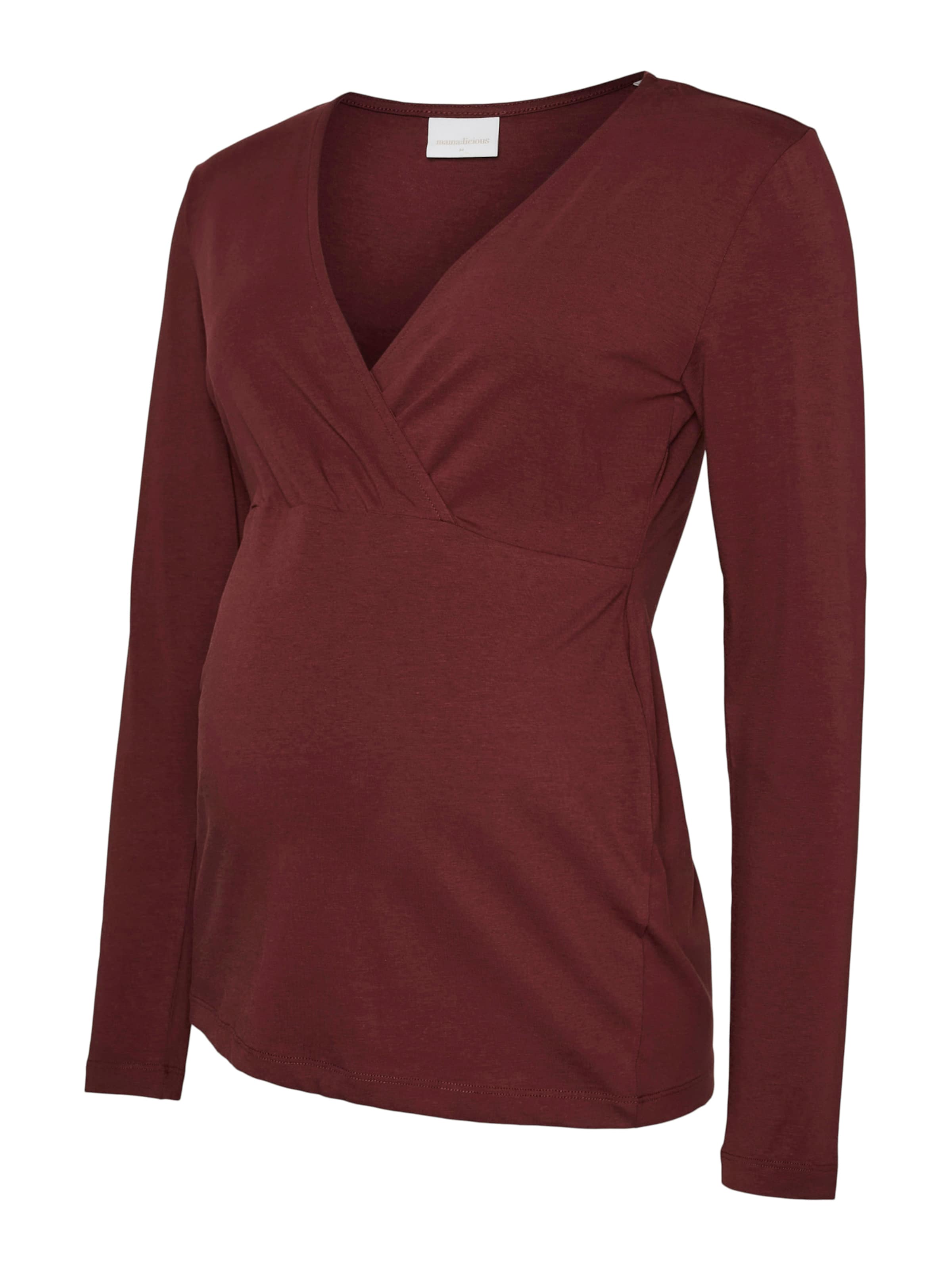 MAMALICIOUS Shirt 'MLKERRIE' in Red: front