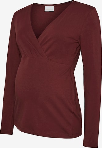 MAMALICIOUS Shirt 'MLKERRIE' in Red: front