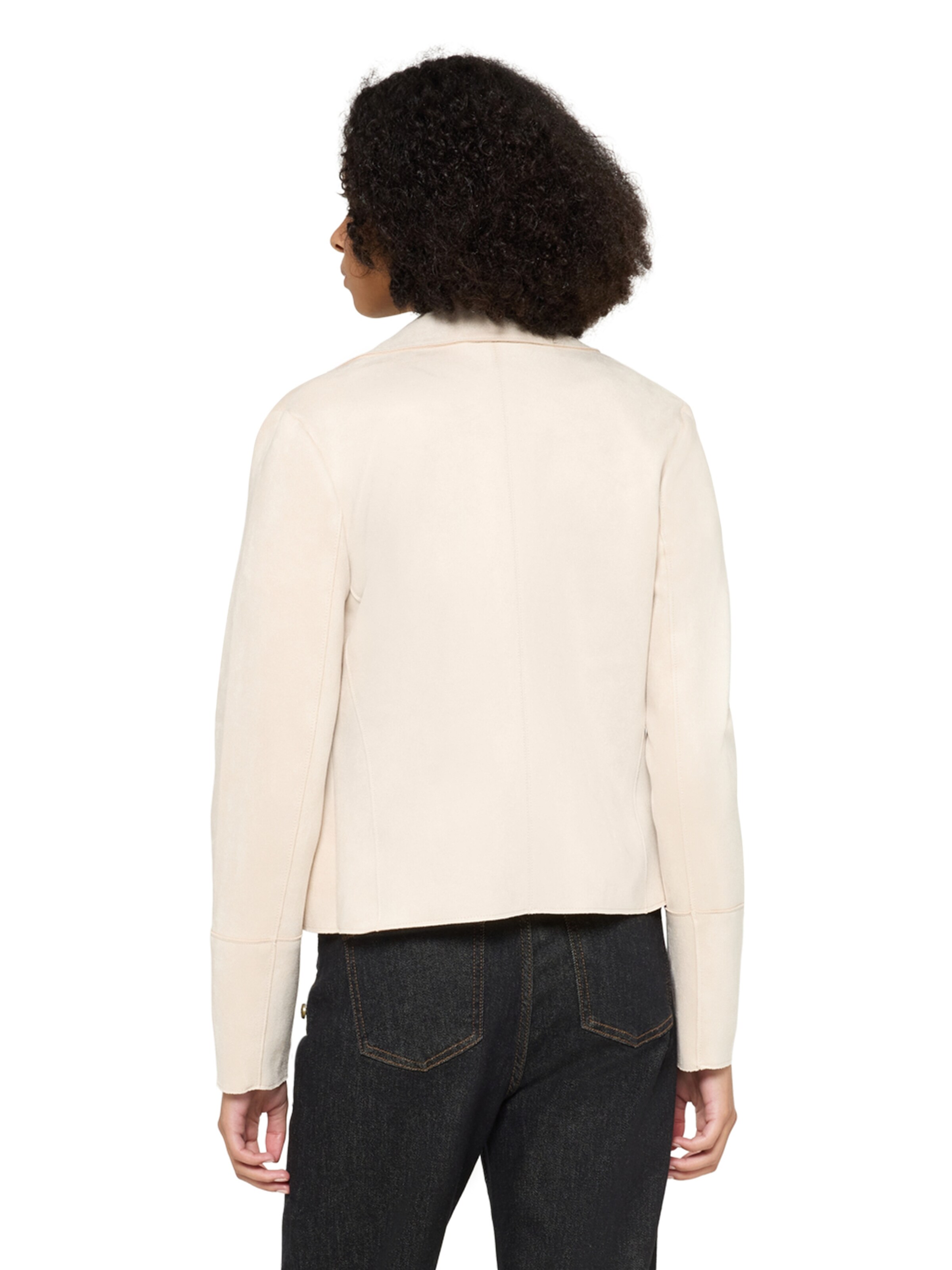 Cartoon Blazer in Beige