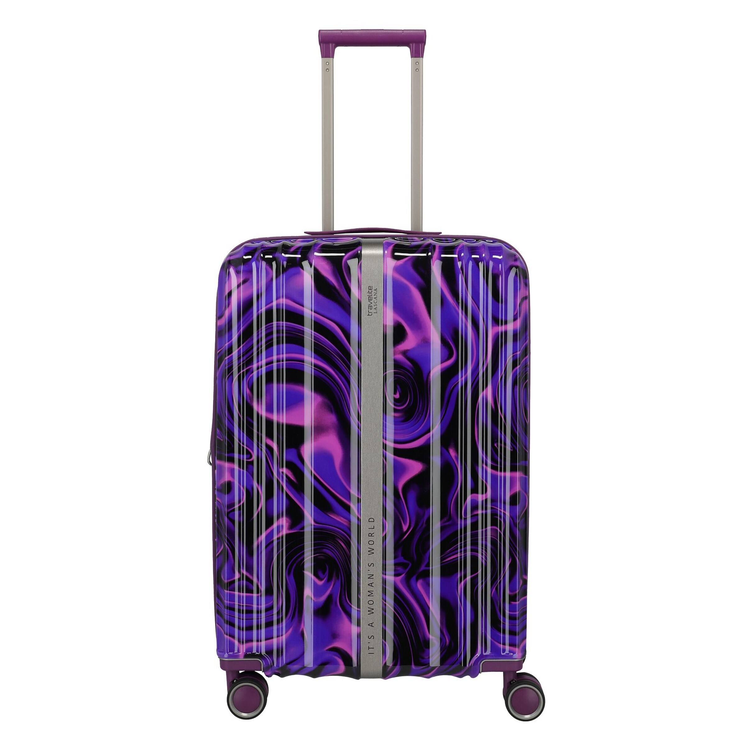Trolley 'Lascana' di TRAVELITE in lilla: frontale
