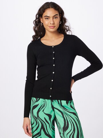 CULTURE Knit cardigan 'CU Annemarie' in Black: front