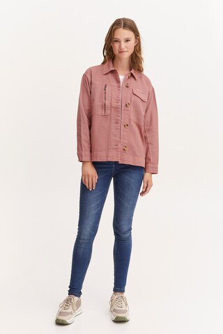 Oxmo Between-Season Jacket 'Tami' in Pink