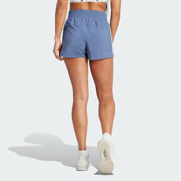 ADIDAS PERFORMANCE Loose fit Workout Pants 'Pacer' in Blue