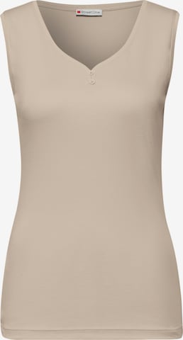 STREET ONE Top in Beige: front