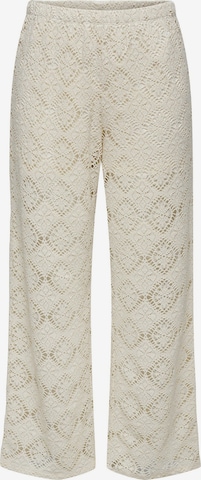 Wide leg Pantaloni 'JDYEva' di JDY in bianco: frontale