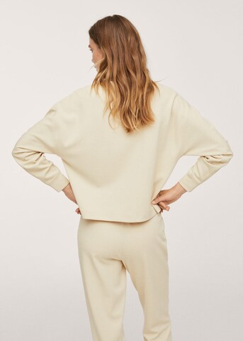 MANGO Sweatshirt 'Amelie' in Beige