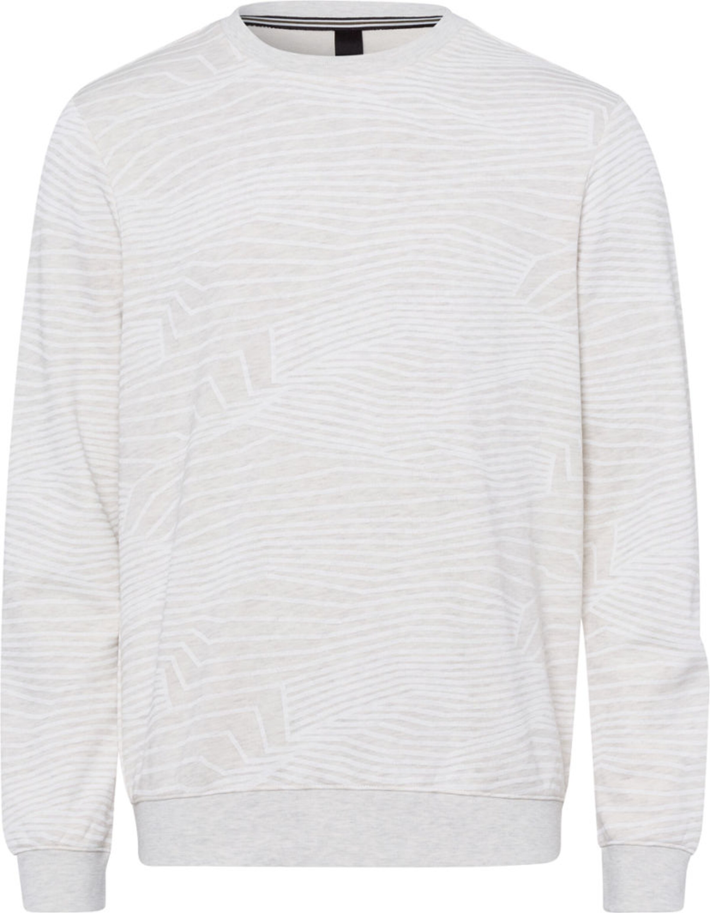 BRAX Sweatshirt 'Sawyer' in Weiß: Vorderseite