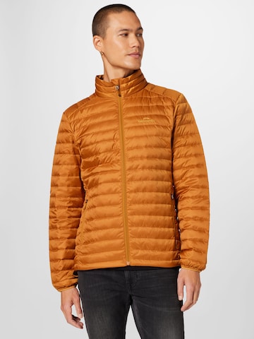 Veste outdoor Kathmandu en jaune : devant