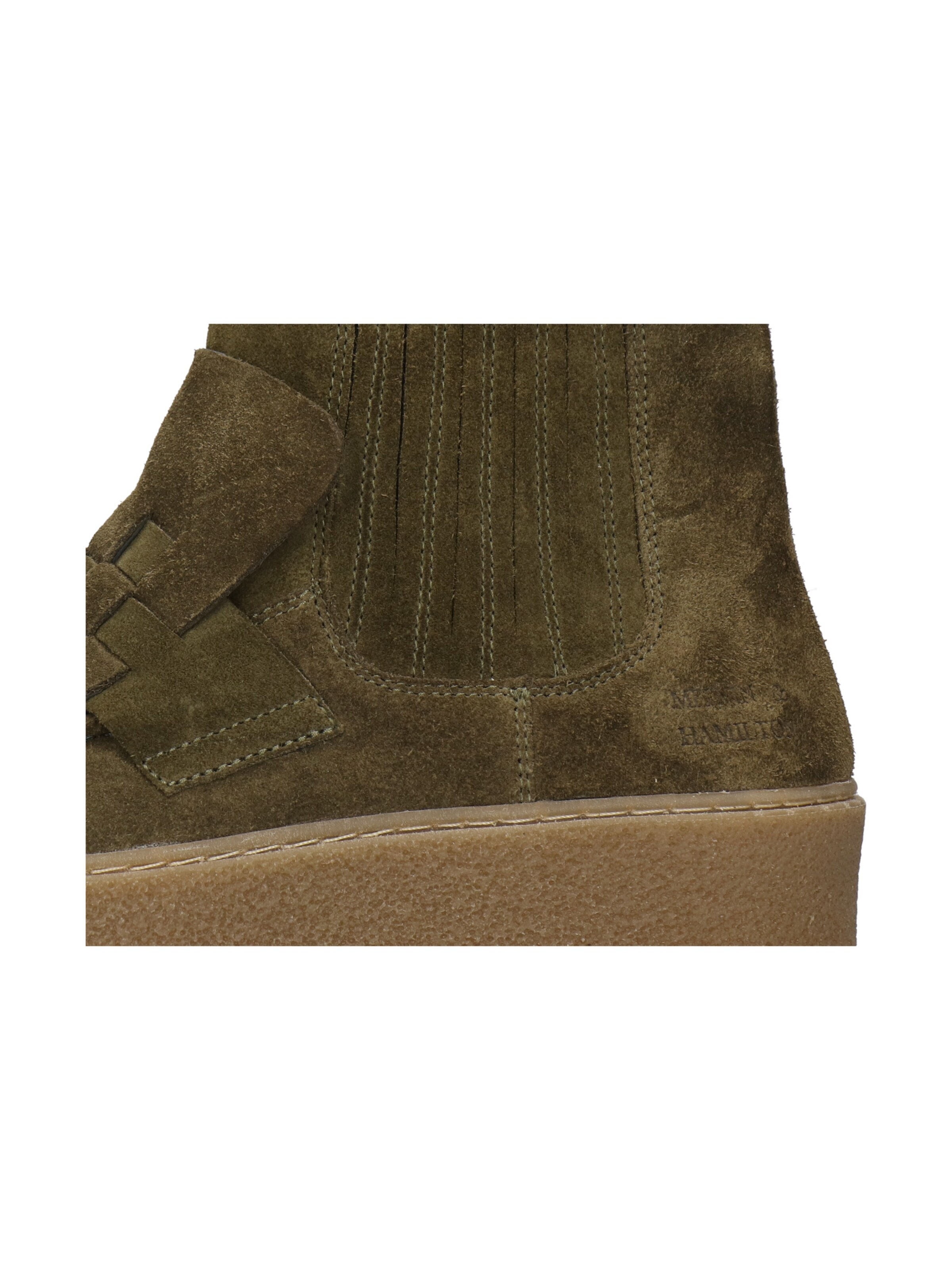MELVIN & HAMILTON Chelsea Boots 'Farah 3' in Green