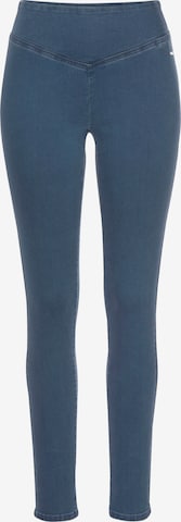 Skinny Jeggings BUFFALO en bleu : devant