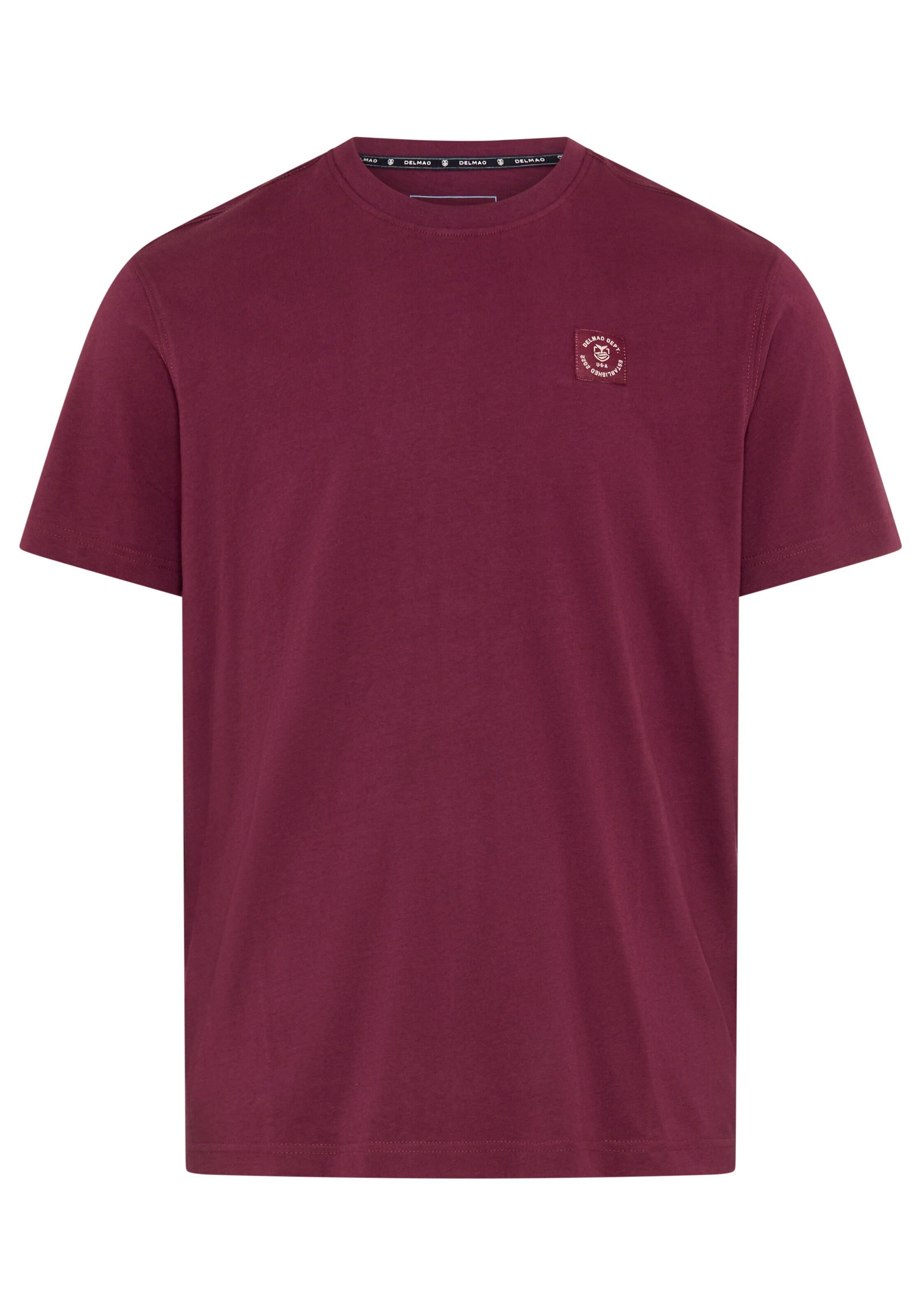 DELMAO Shirt in Red: front