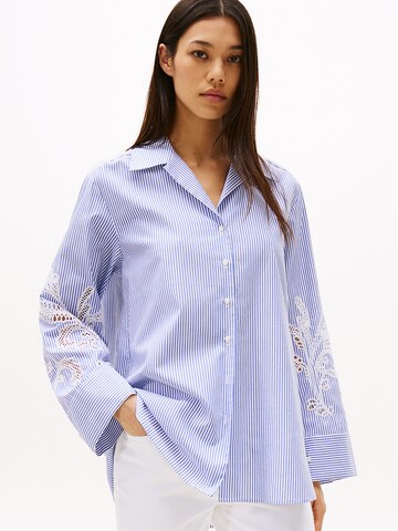 TOMMY HILFIGER Blouse 'Anglaise' in Blauw: voorkant