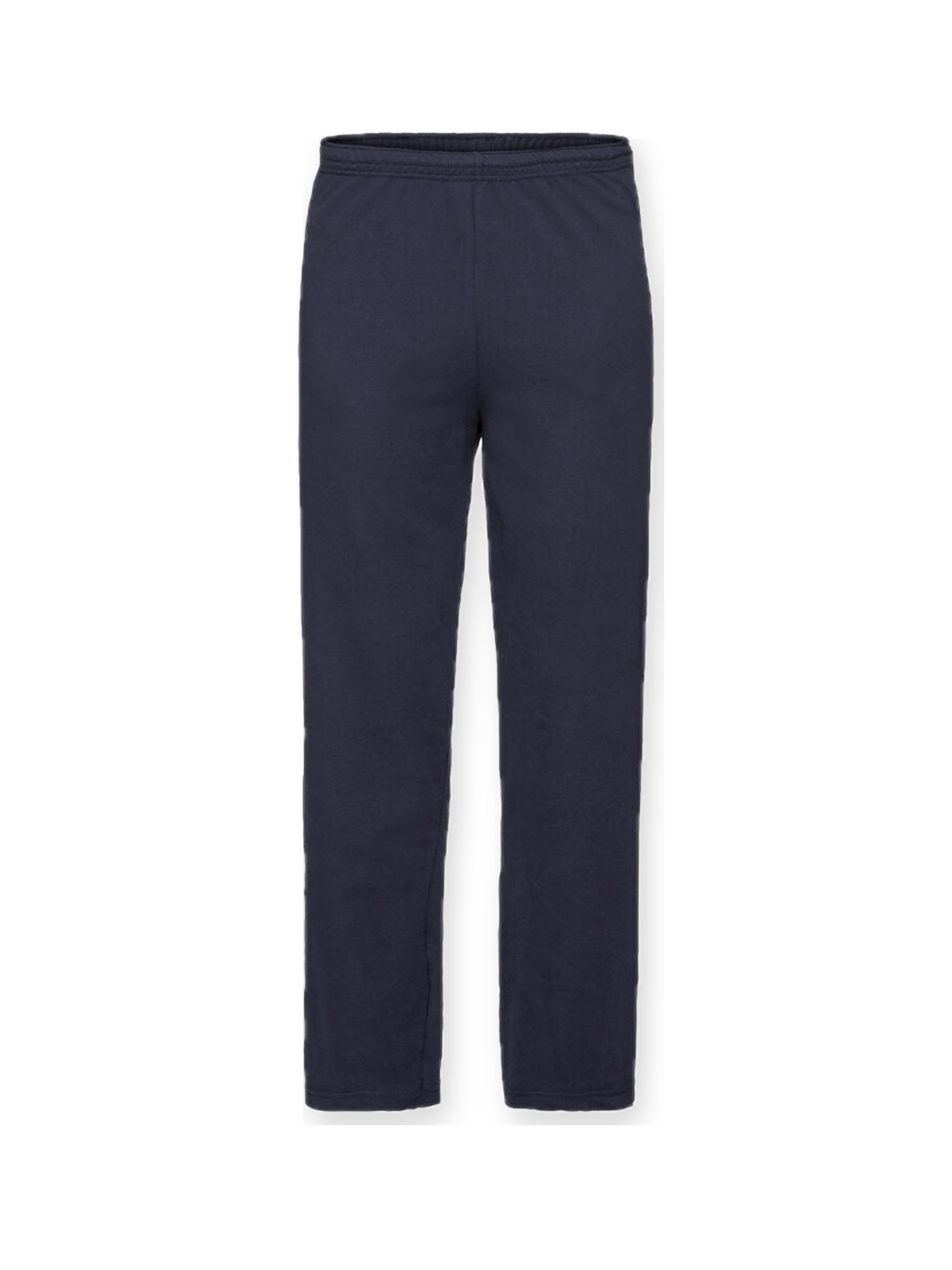 Loosefit Pantaloni 'Lightweight sweatpants without elastic cuffs' di FRUIT OF THE LOOM in blu: frontale