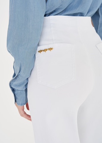 Camomilla Wide leg Jeans 'DANNIE' in White