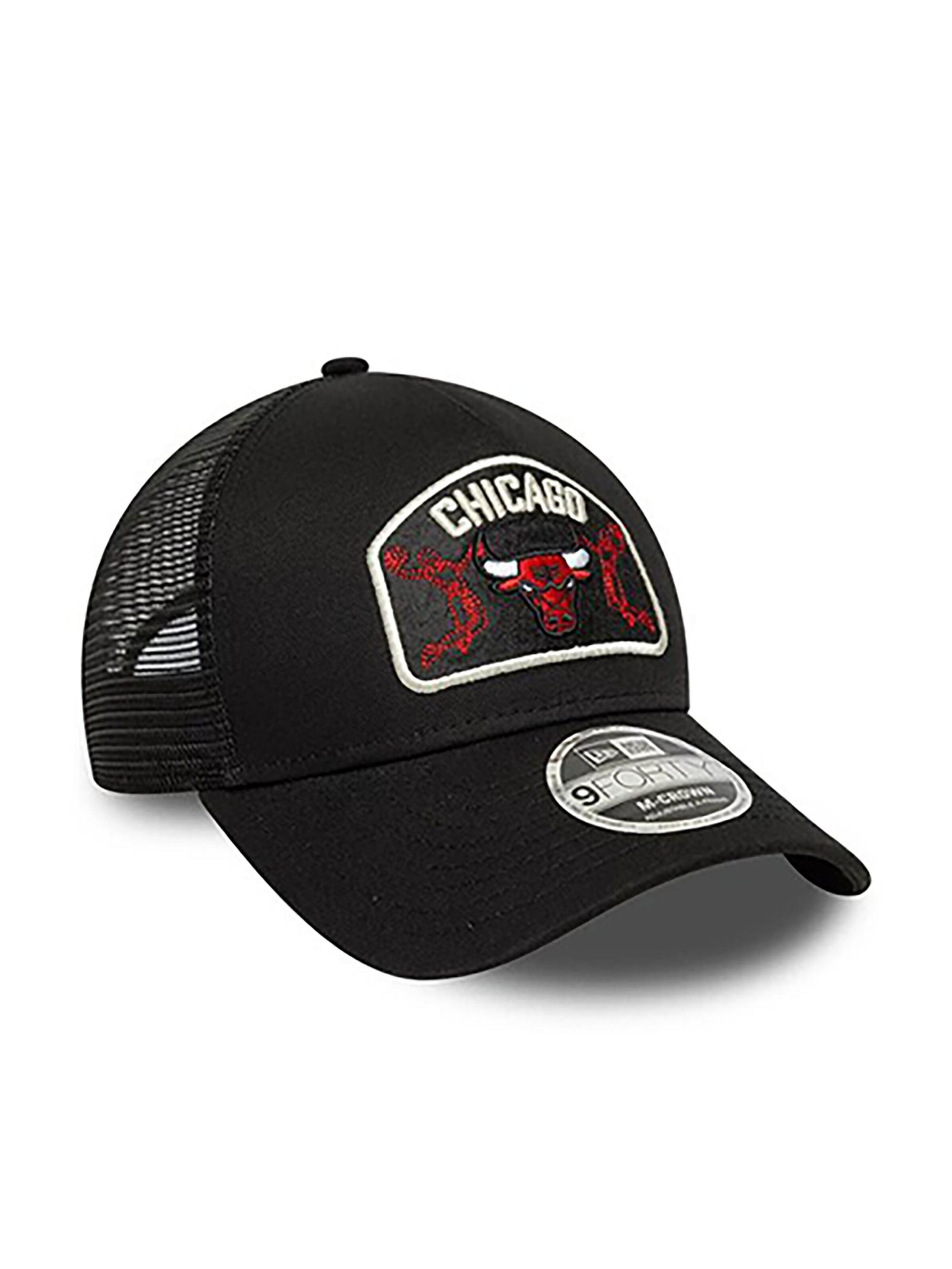 NEW ERA Cap '9FORTY Trucker Cap NBA Chicago Bulls' in Black