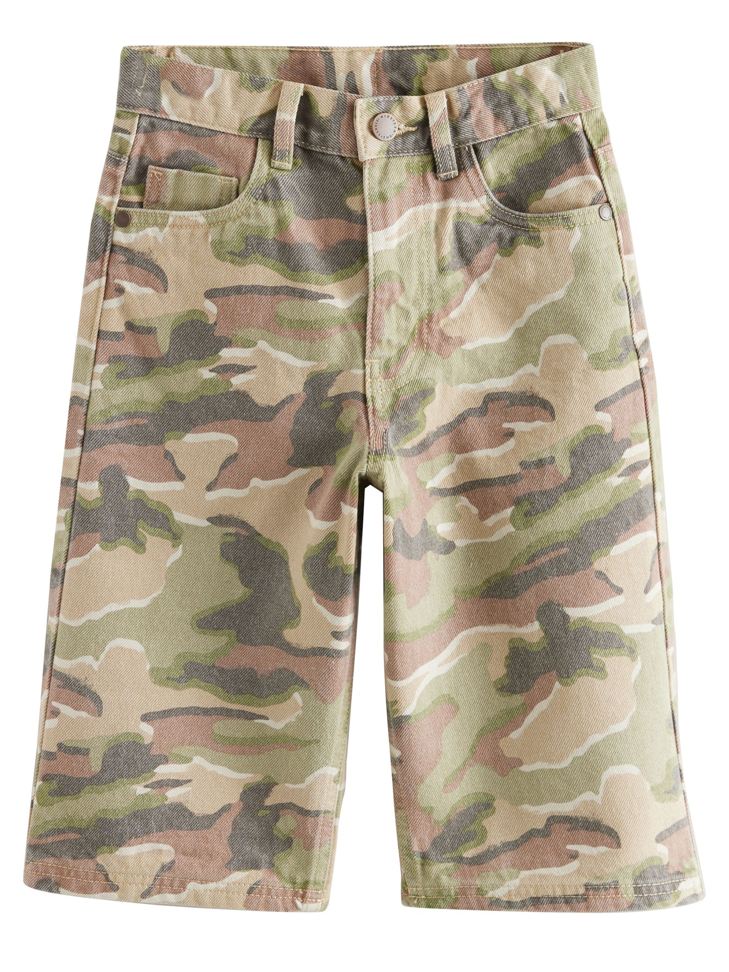 Next Regular Jeans in Green: front