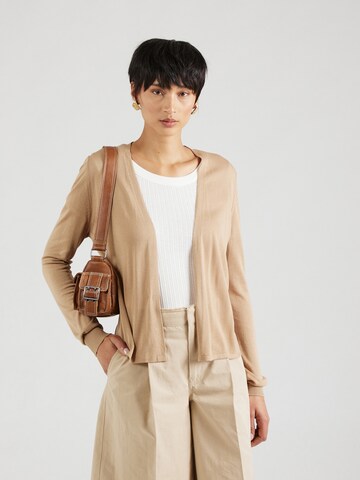 Cardigan s.Oliver en marron : devant