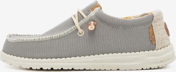 HEY DUDE Moccasins 'Wally' in Grey: front