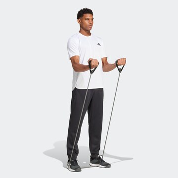 ADIDAS PERFORMANCE Tapered Παντελόνι φόρμας σε μαύρο